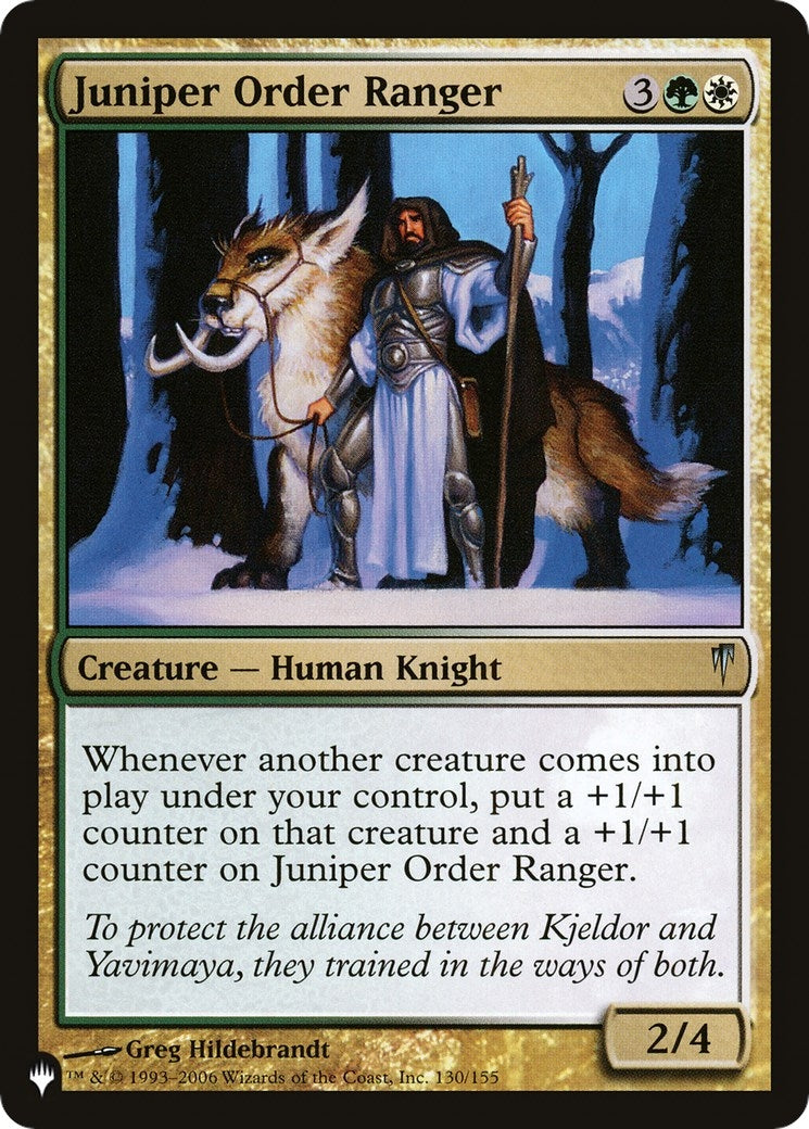 Juniper Order Ranger (130/155) (LIST)
