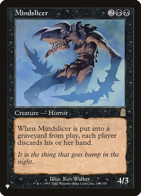Mindslicer (149/350) (LIST)