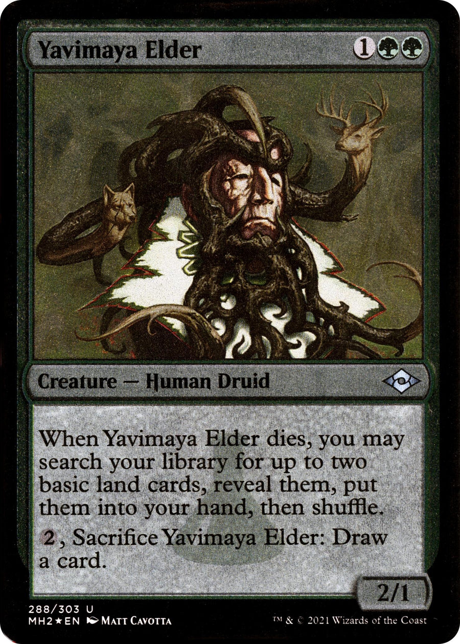 Yavimaya Elder (Foil Etched) (288) (MH2)
