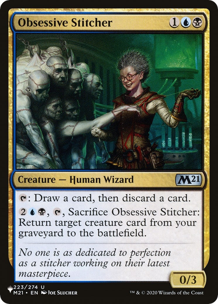 Obsessive Stitcher (223/274) (LIST)