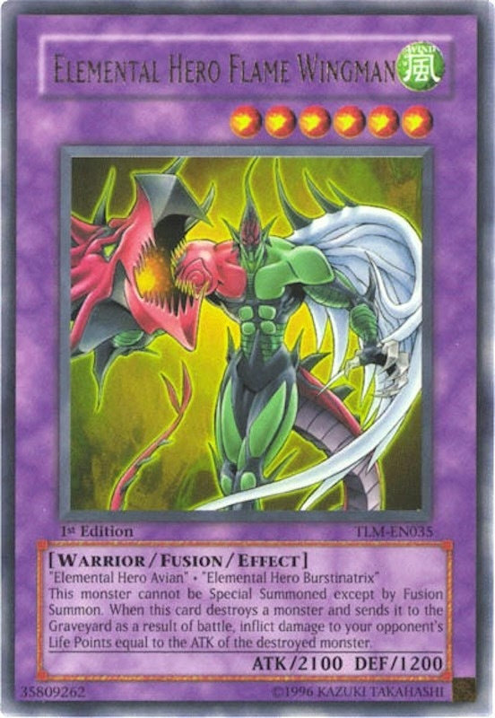 Elemental HERO Flame Wingman (TLM-EN035) (TLM)