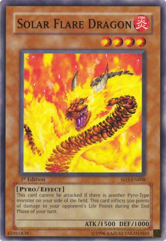 Solar Flare Dragon (SD3-EN008) (SD3)