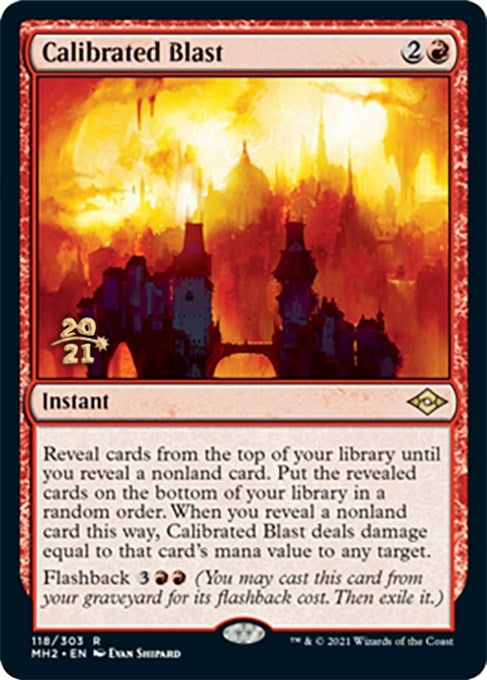 Calibrated Blast (118) (PRE)