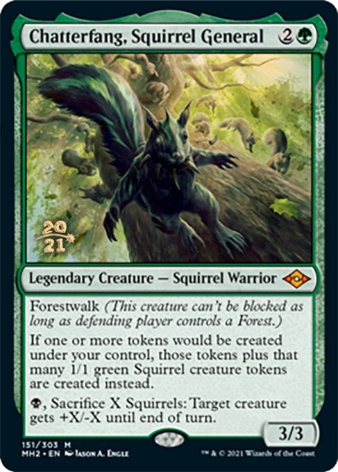 Chatterfang, Squirrel General (151) (PRE)