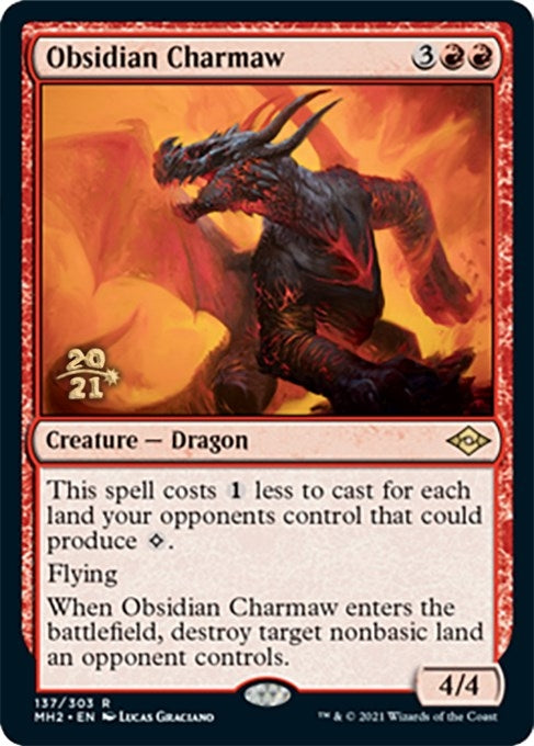 Obsidian Charmaw (137) (PRE)