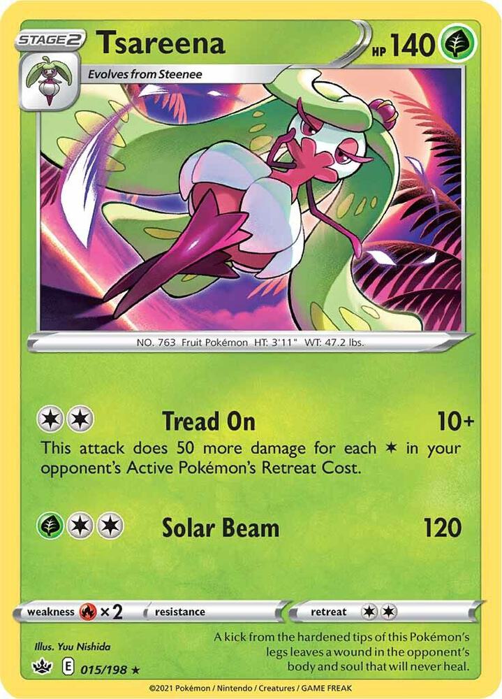 Tsareena (015/198) (SWSH06)
