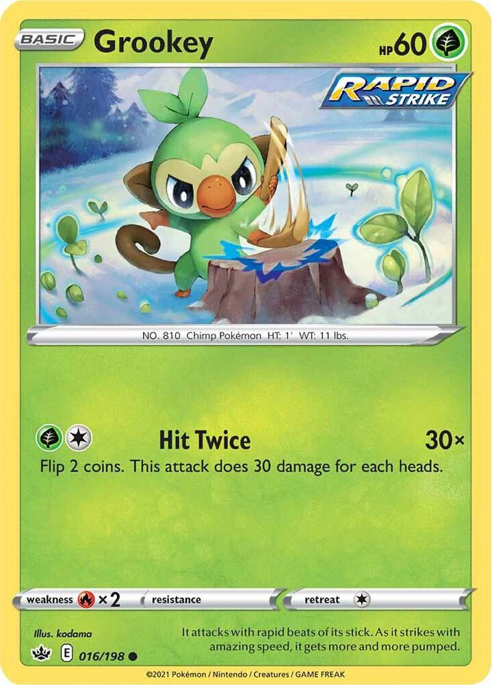 Grookey (016/198) (SWSH06)