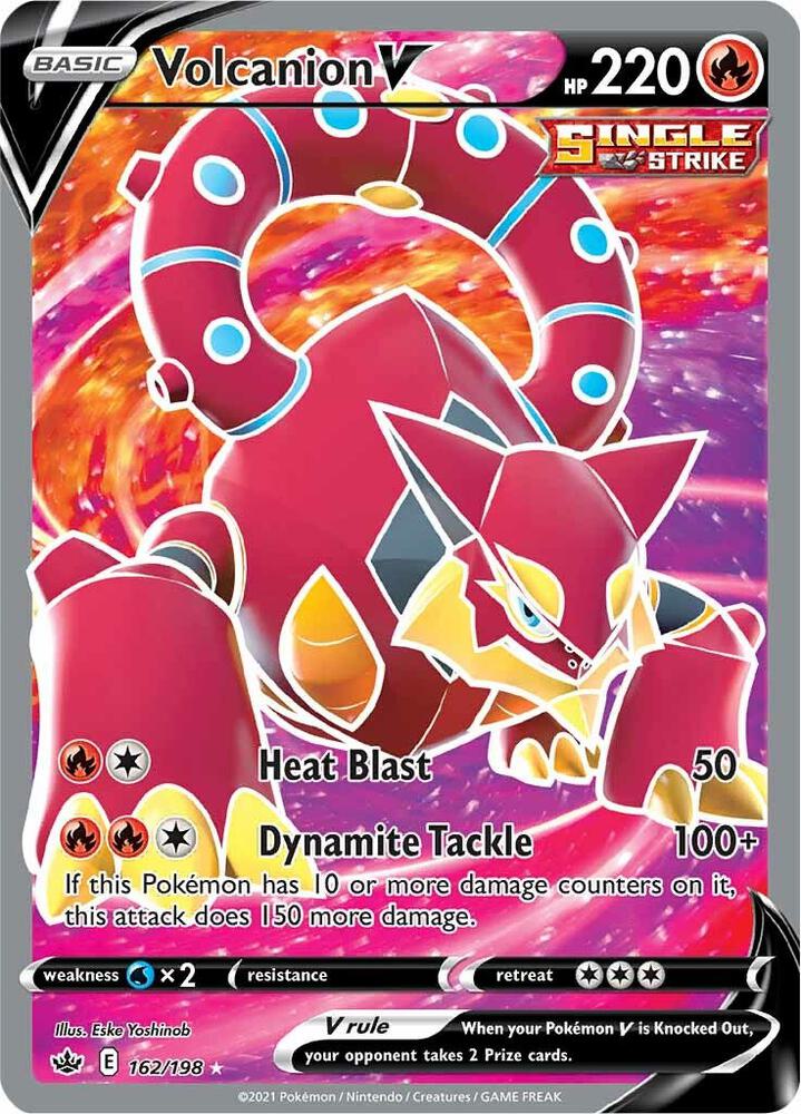 Volcanion V (Full Art) (162/198) (SWSH06)
