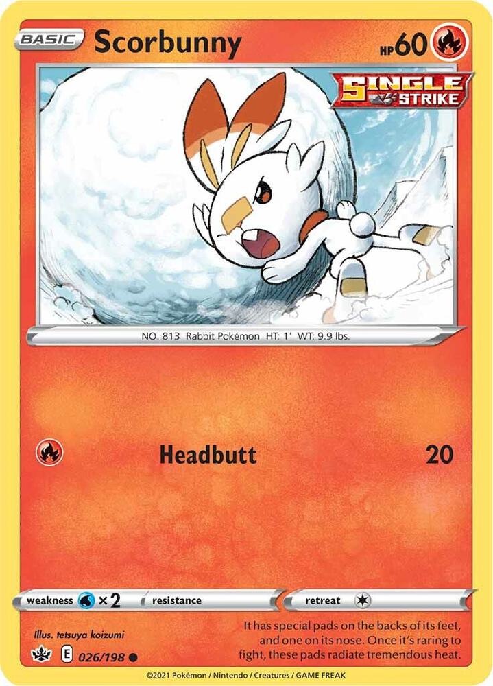 Scorbunny (026/198) (SWSH06)