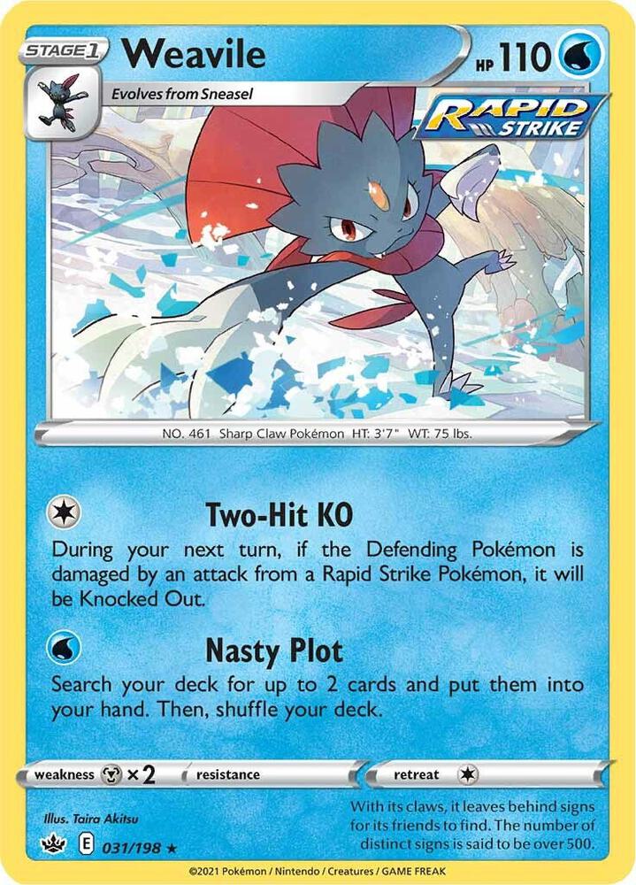 Weavile (031/198) (SWSH06)