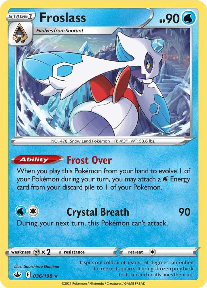 Froslass (036/198) (SWSH06)