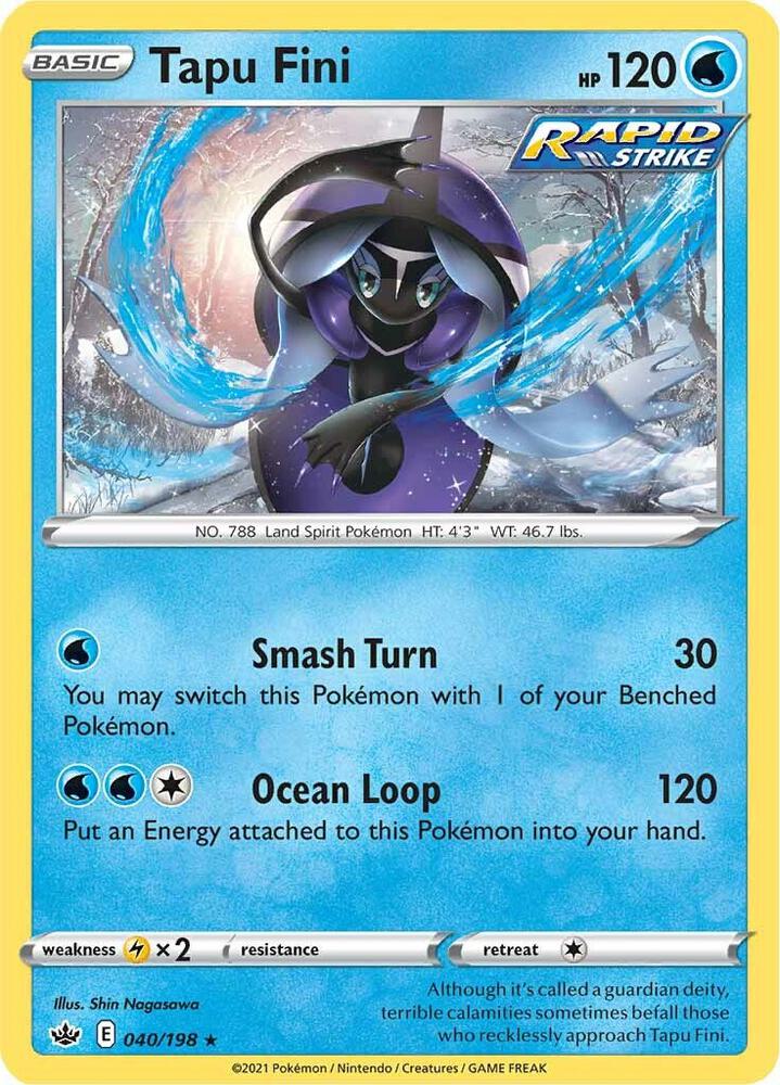 Tapu Fini (040/198) (SWSH06)