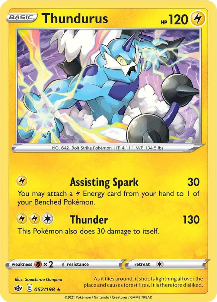 Thundurus (052/198) (SWSH06)