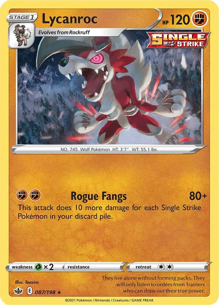 Lycanroc (087/198) (SWSH06)