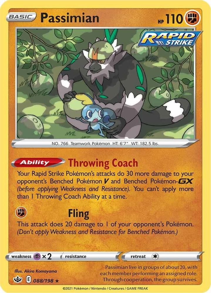 Passimian (088/198) (SWSH06)