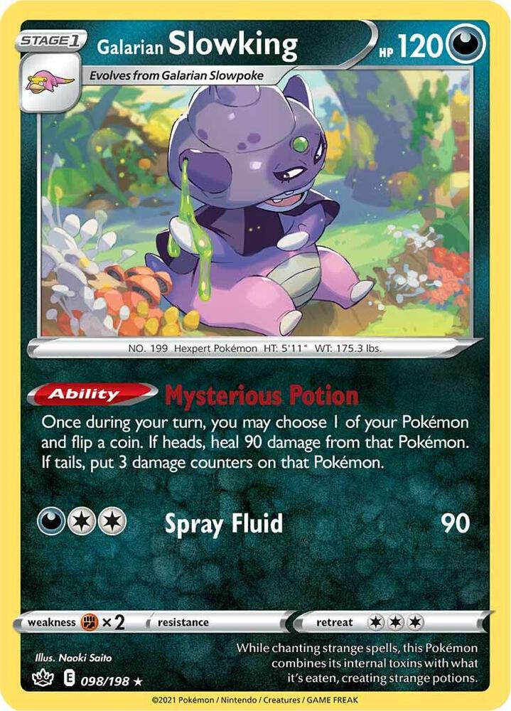 Galarian Slowking (098/198) (SWSH06)