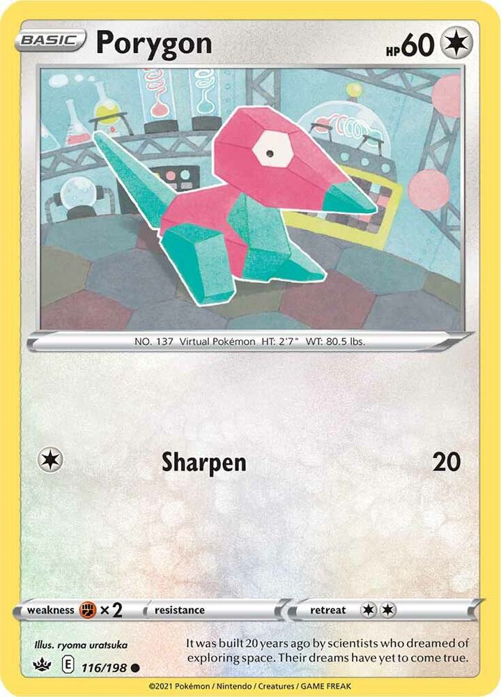 Porygon (116/198) (SWSH06)