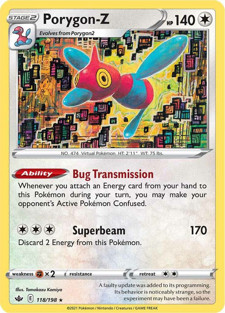 Porygon-Z (118/198) (SWSH06)