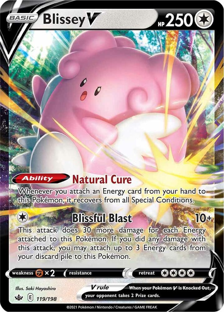Blissey V (119/198) (SWSH06)