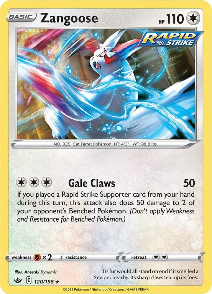 Zangoose (120/198) (SWSH06)