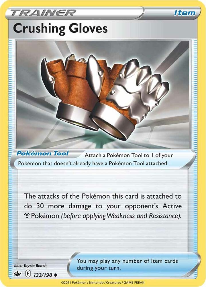 Crushing Gloves (133/198) (SWSH06)