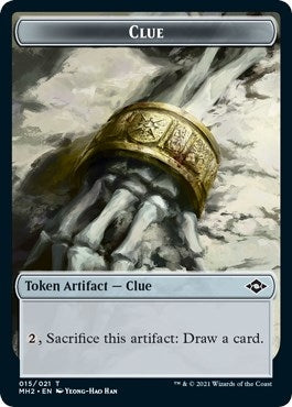 Clue (015) // Insect Double-Sided Token (15 // 13) (MH2)