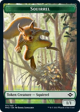 Image for Squirrel // Goblin Double-Sided Token (11 // 8) (MH2) - Magic: The Gathering