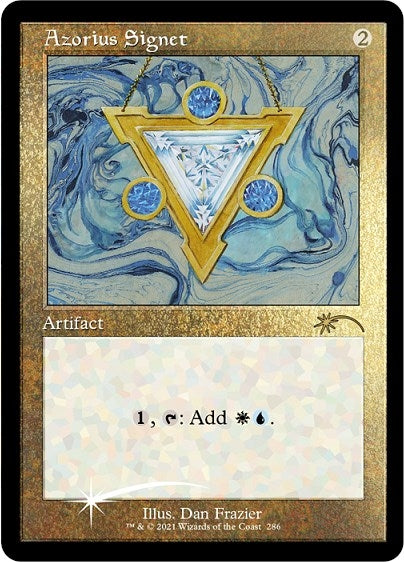 Azorius Signet (Foil Etched) (286) (SLD)