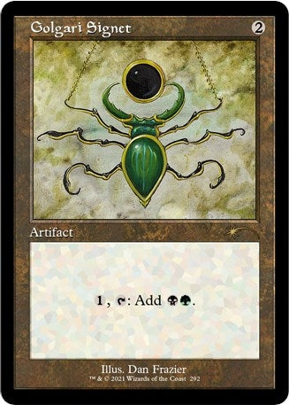 Golgari Signet (292) (SLD)