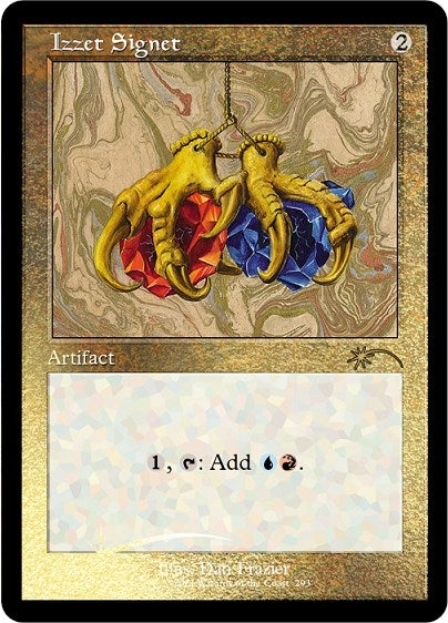 Izzet Signet (Foil Etched) (293) (SLD)