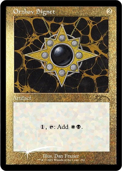 Orzhov Signet (Foil Etched) (294) (SLD)