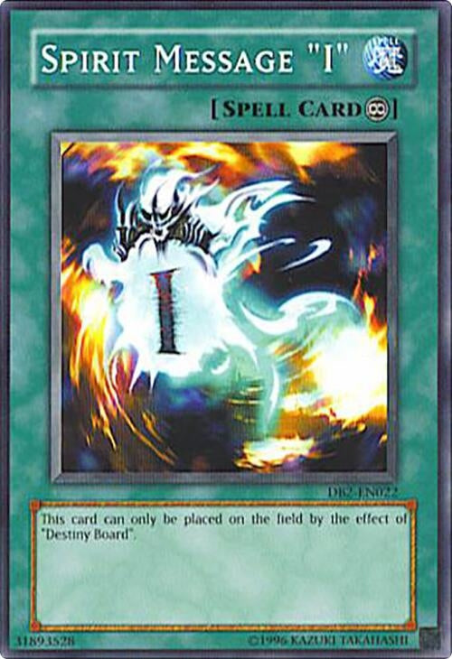 Spirit Message "I" (DB2-EN022) (DB2)