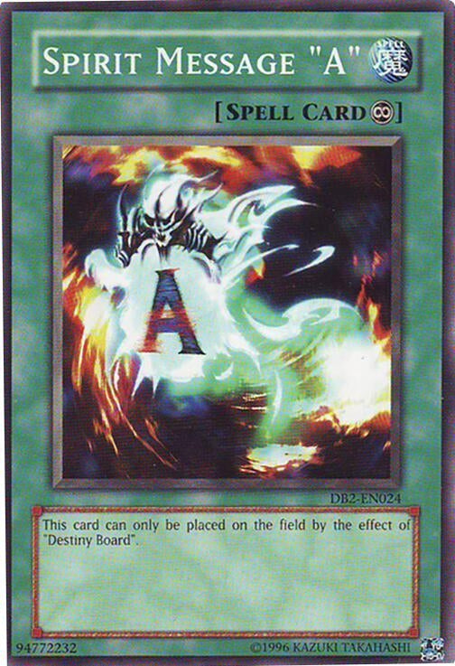 Spirit Message "A" (DB2-EN024) (DB2)