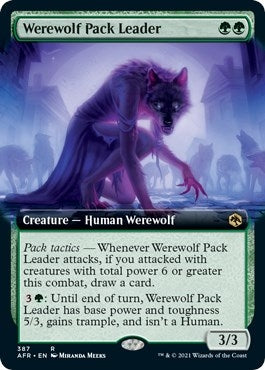Werewolf Pack Leader (Extended Art) (387) (AFR)