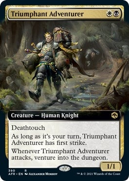 Triumphant Adventurer (Extended Art) (390) (AFR)