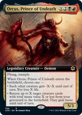 Orcus, Prince of Undeath (Extended Art) (388) (AFR)