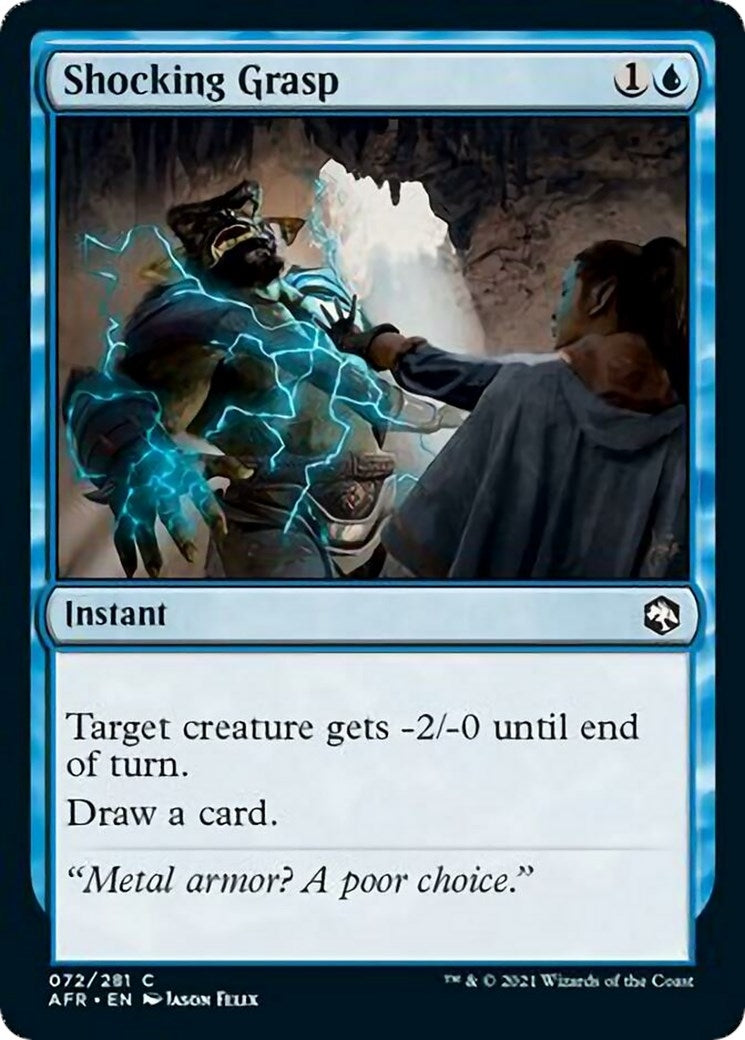 Shocking Grasp (72) (AFR)
