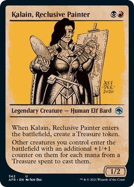 Kalain, Reclusive Painter (Showcase) (342) (AFR)