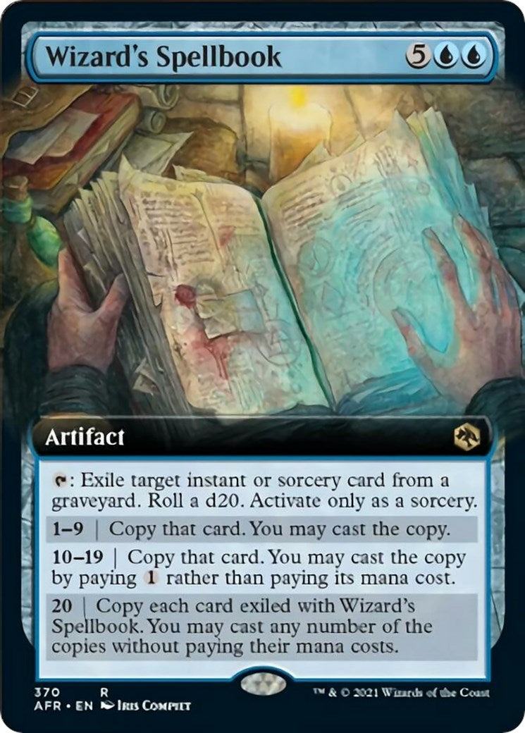 Wizard's Spellbook (Extended Art) (370) (AFR)