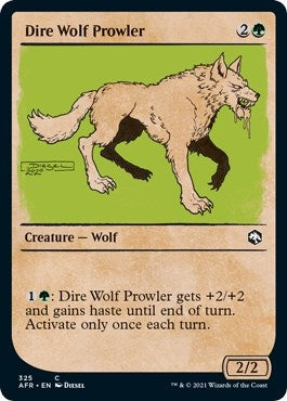 Dire Wolf Prowler (Showcase) (325) (AFR)