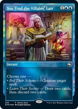 Image for You Find the Villains' Lair (399) (PPAFR) - Magic: The Gathering