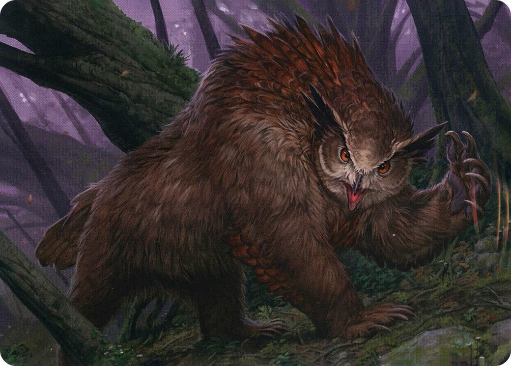 Image for Owlbear Art Card (15) (ASAFR) - Magic: The Gathering
