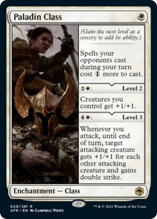 Image for Paladin Class (29) (AFR) - Magic: The Gathering
