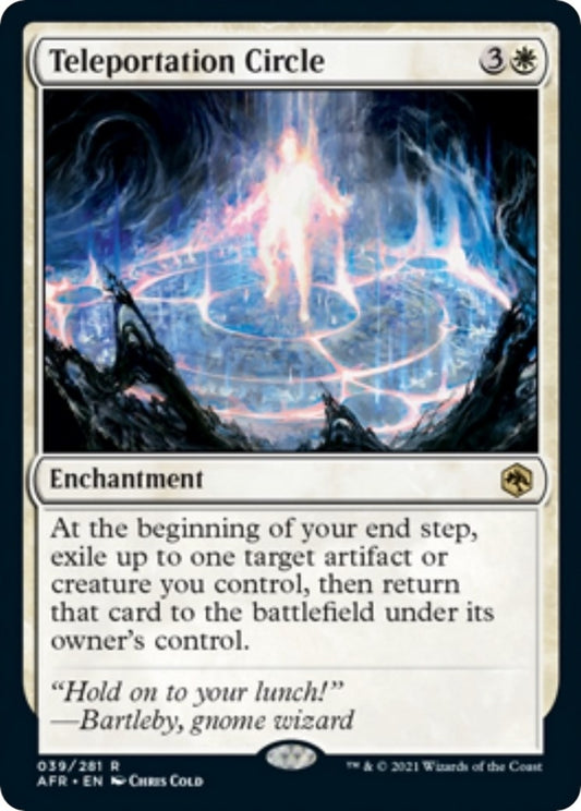 Image for Teleportation Circle (39) (AFR) - Magic: The Gathering