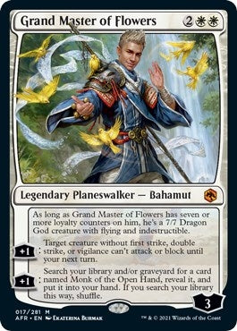 Image for Grand Master of Flowers (17) (AFR) - Magic: The Gathering
