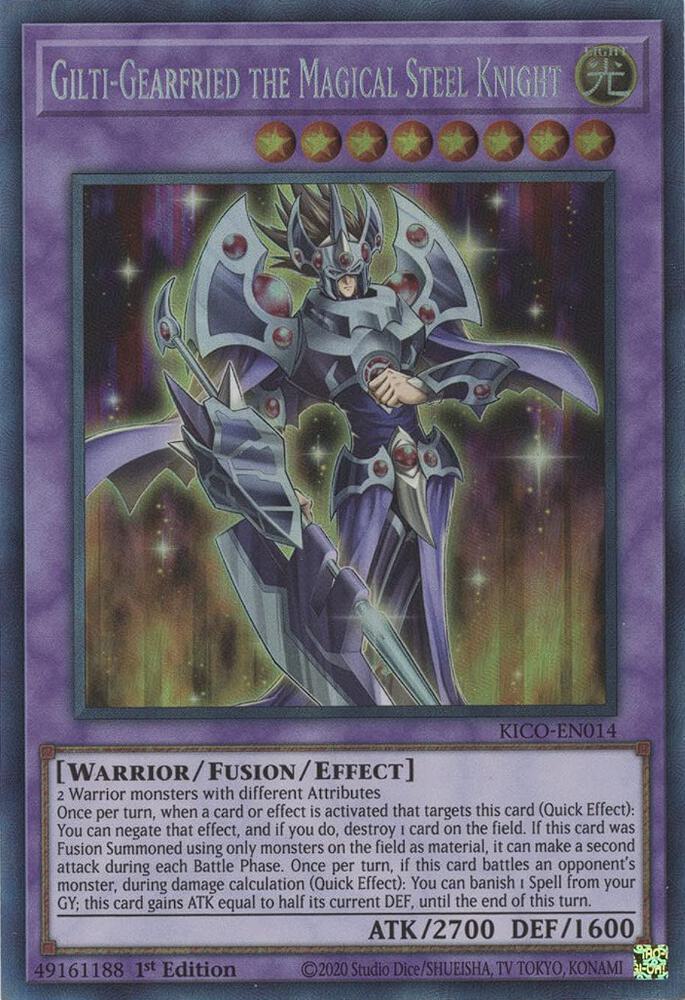Gilti-Gearfried the Magical Steel Knight (CR) (KICO-EN014) (KICO)