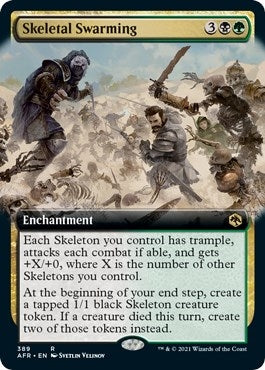 Skeletal Swarming (Extended Art) (389) (AFR)