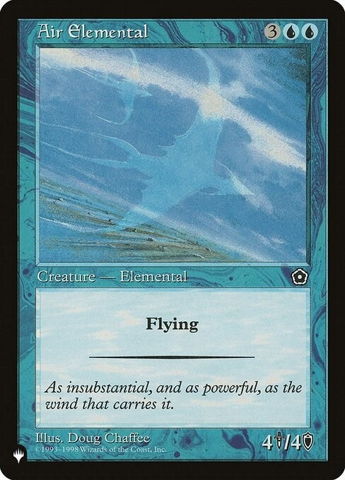 Image for Air Elemental (LIST) - Magic: The Gathering
