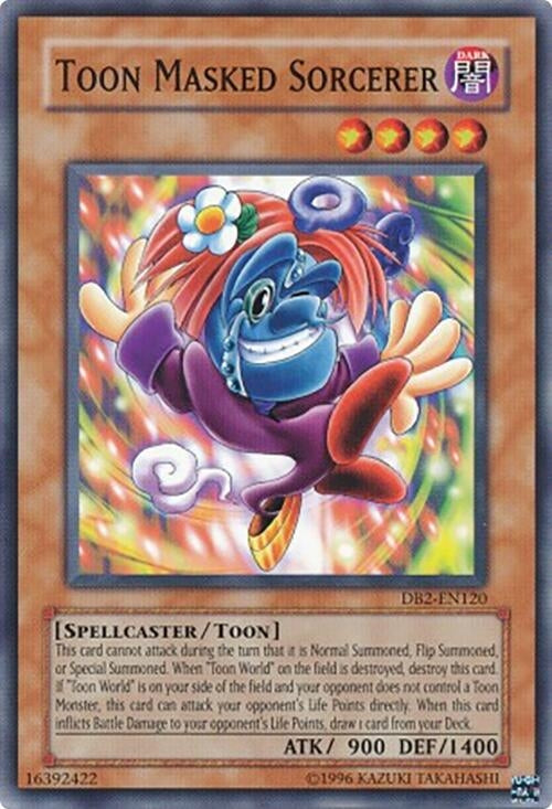 Toon Masked Sorcerer (DB2-EN120) (DB2)