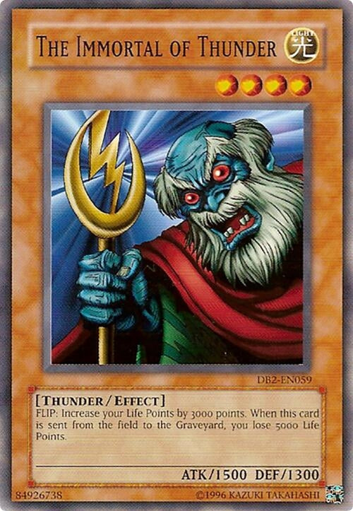 The Immortal of Thunder (DB2-EN059) (DB2)